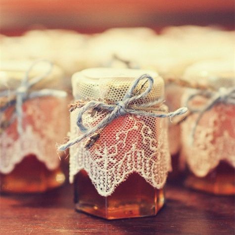 Honey favor for Santorini wedding
